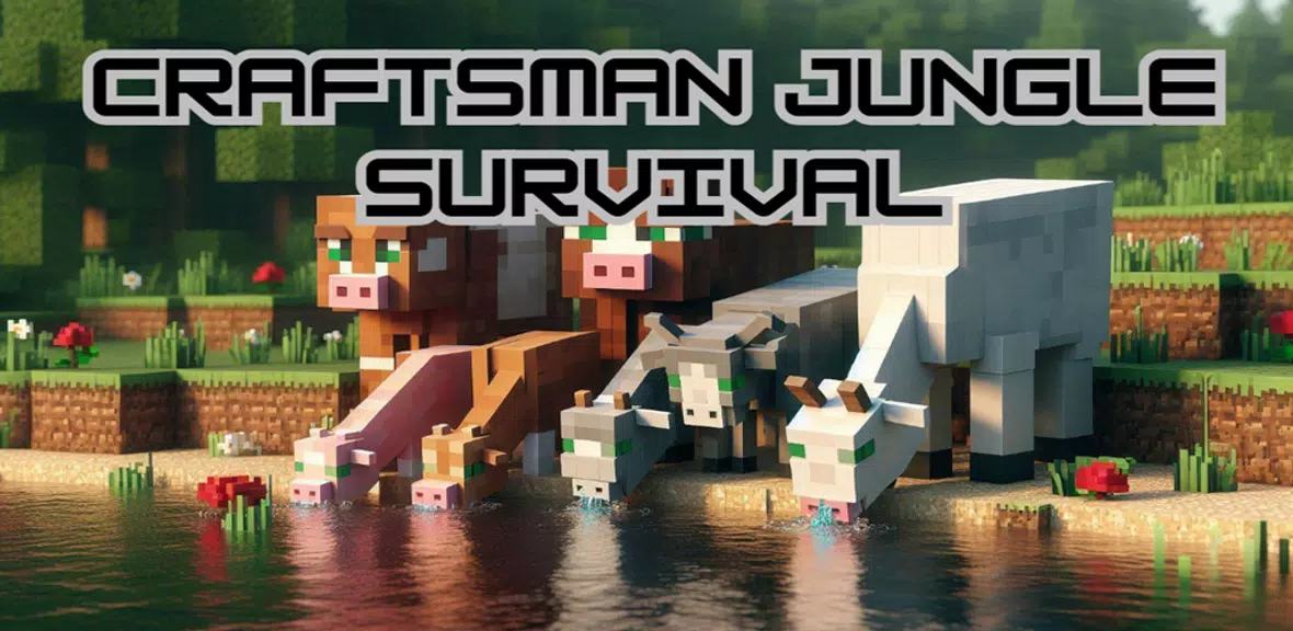 Craftsman Jungle Survival Captura de tela 2