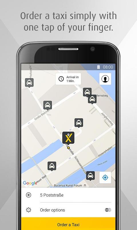 FREENOW (antes mytaxi) Captura de pantalla 3