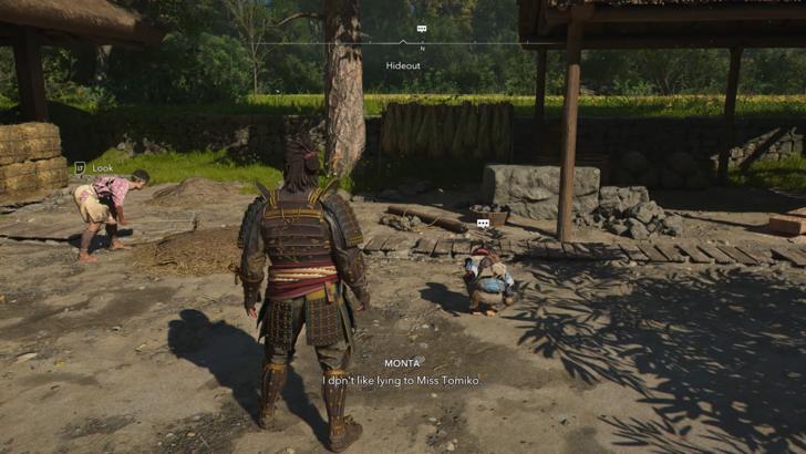 Hideout Interactions in Assassin's Creed Shadows