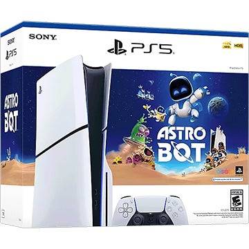 Sony Playstation 5 Slim Disc Edition Astro Bot Console Bundle