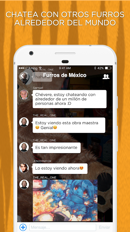 Furry Amino en Español Captura de tela 1