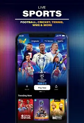 Sony LIV: Sports & Entmt應用截圖第3張