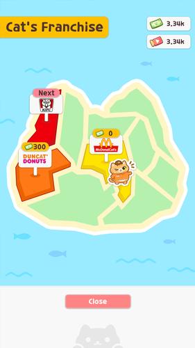 Cat diner: Franchise tycoon スクリーンショット 1