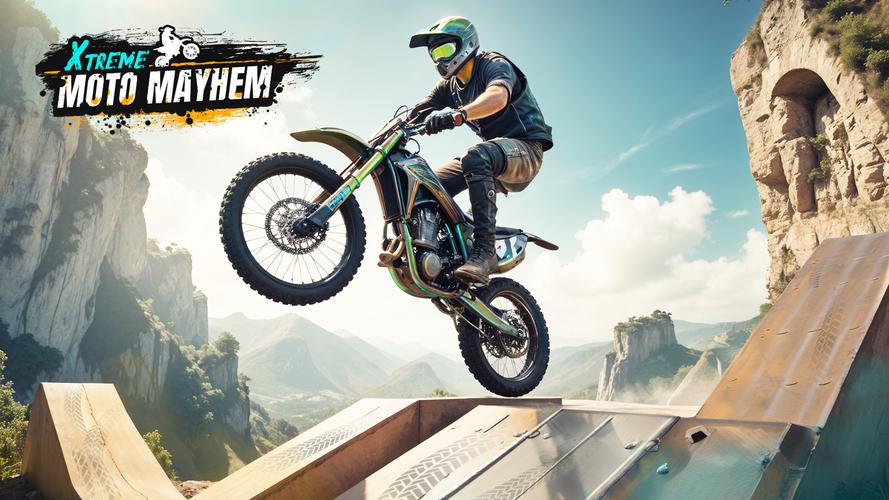 Xtreme Moto Mayhem Captura de tela 1