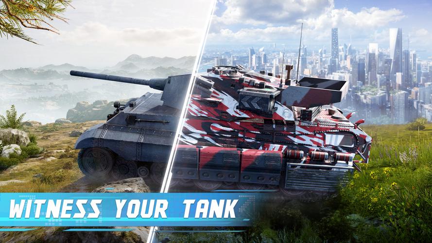 Tank Conflict: PVP Blitz MMO Captura de tela 3