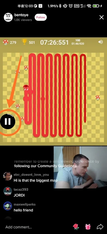 TikTok Auto Swipe & TikTok Auto Scroll Captura de pantalla 1