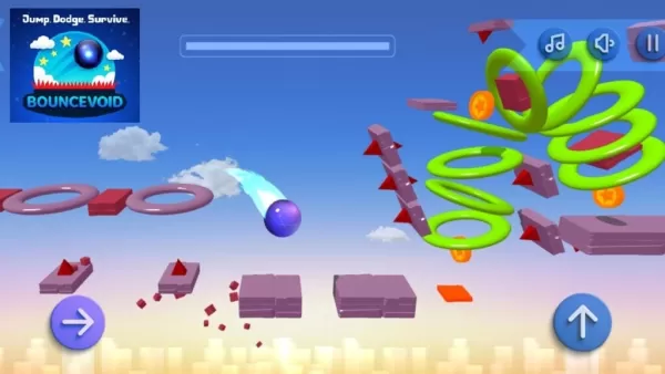 BounceVoid: новая мобильная платформерная игра проверяет навыки выживания