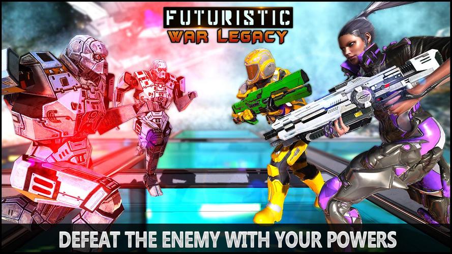 Futuristic War Robots Legacy 스크린샷 1