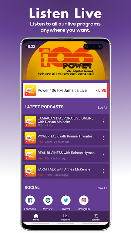 Power 106 FM Jamaica应用截图第0张
