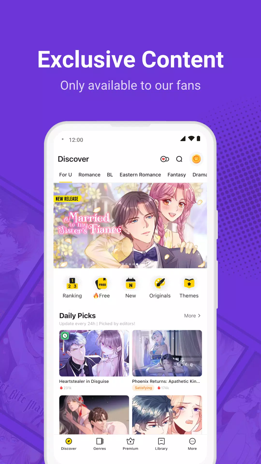 WebComics - Webtoon & Manga Capture d'écran 2