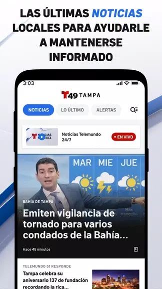 Telemundo 49: Tampa Noticias 스크린샷 0