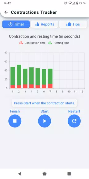 Contractions Tracker Screenshot 0