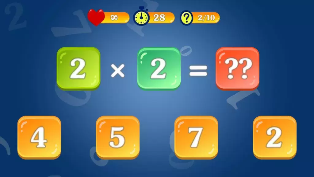 Multiply & Division (2х2) Скриншот 0