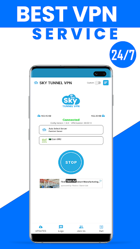 Sky Tunnel VPN Captura de pantalla 0