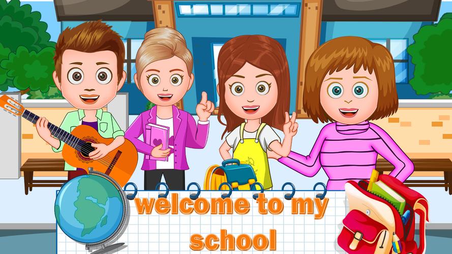 My Family Town : City School スクリーンショット 0
