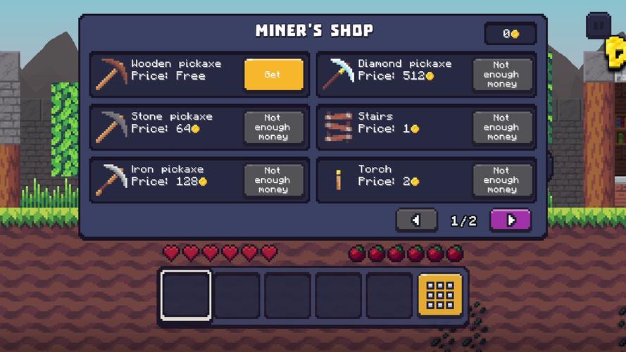 Noob Miner: Escape from prison Capture d'écran 2