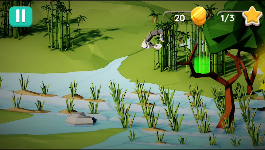 Clumsy Jumper Mod स्क्रीनशॉट 1