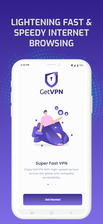 Fast VPN - GETVPN Скриншот 1