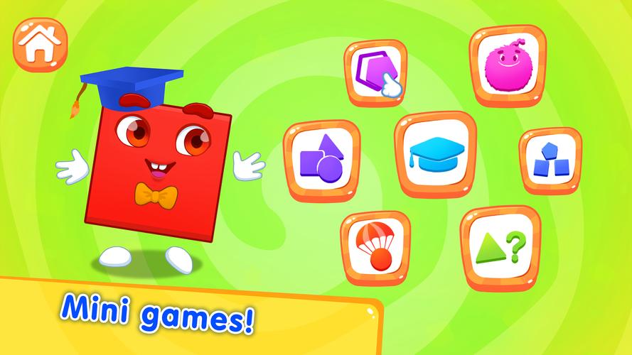 Shape Learning! Games for kids Captura de tela 0