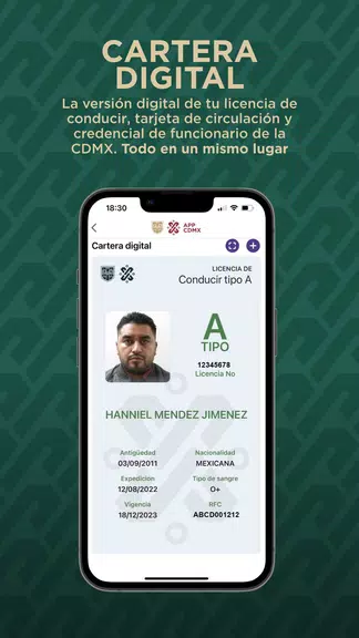 App CDMX 스크린샷 2