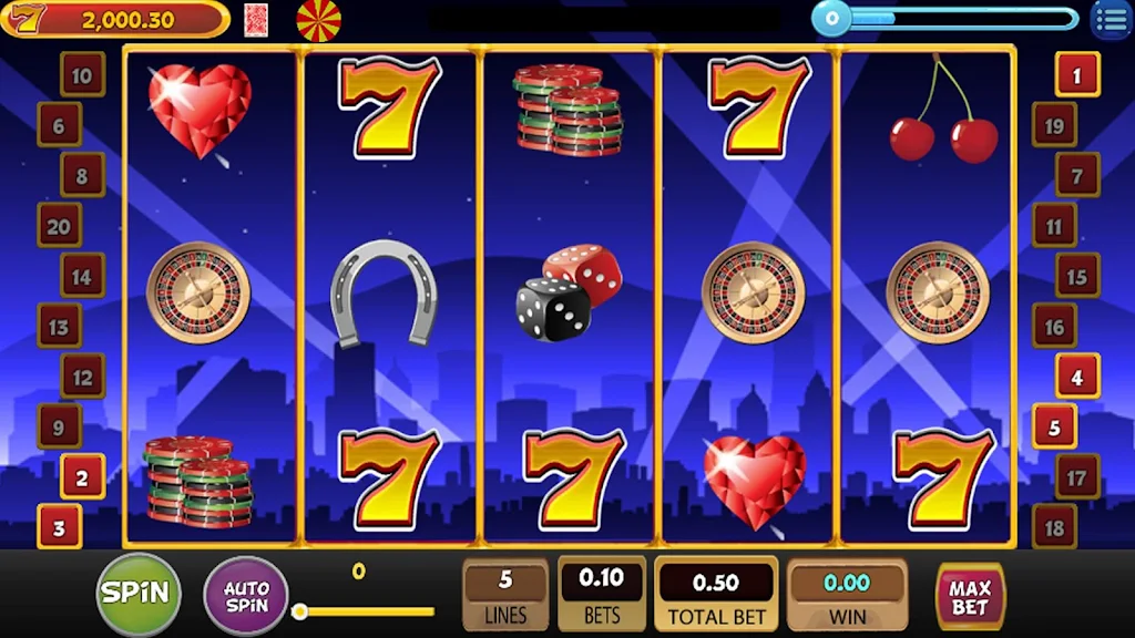 Texas Hold’em + Slot Machines 2 in 1 Capture d'écran 1