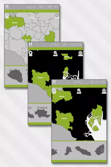 E. Learning Tokyo Map Puzzle スクリーンショット 1