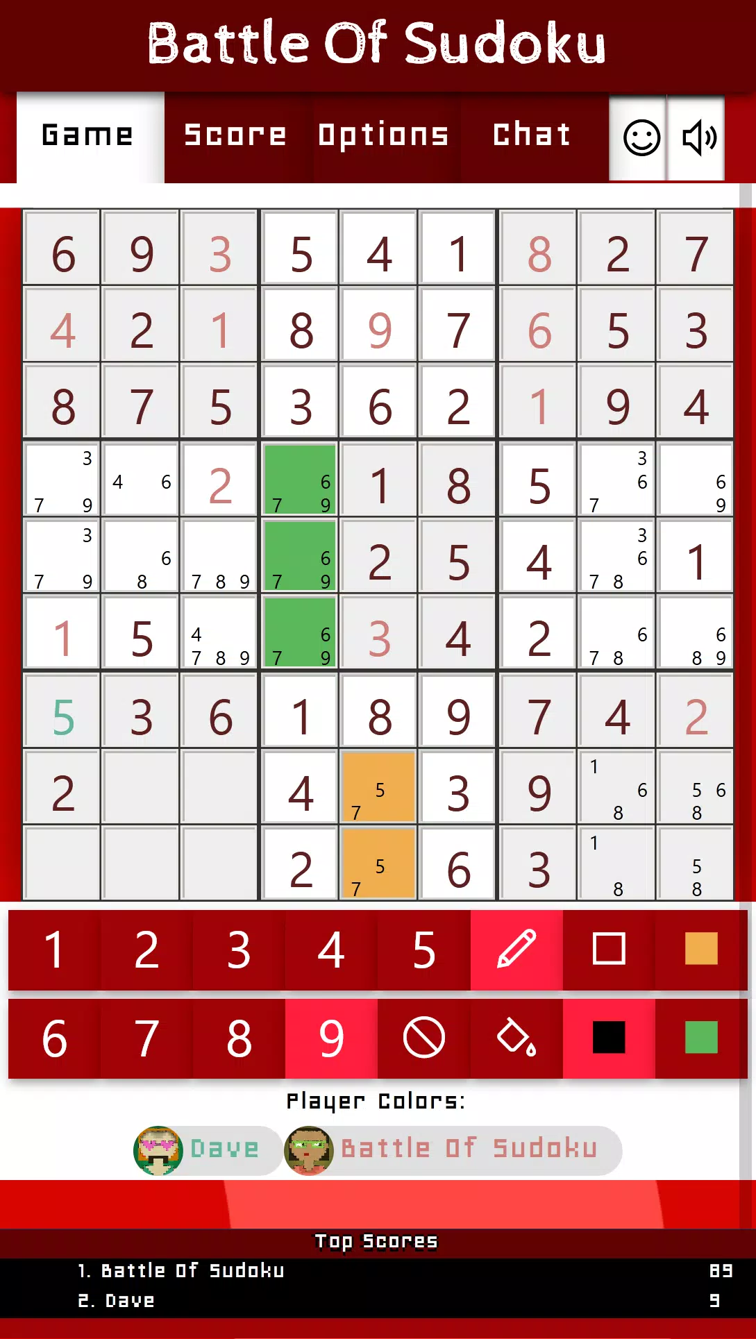 Battle Of Sudoku Screenshot 3