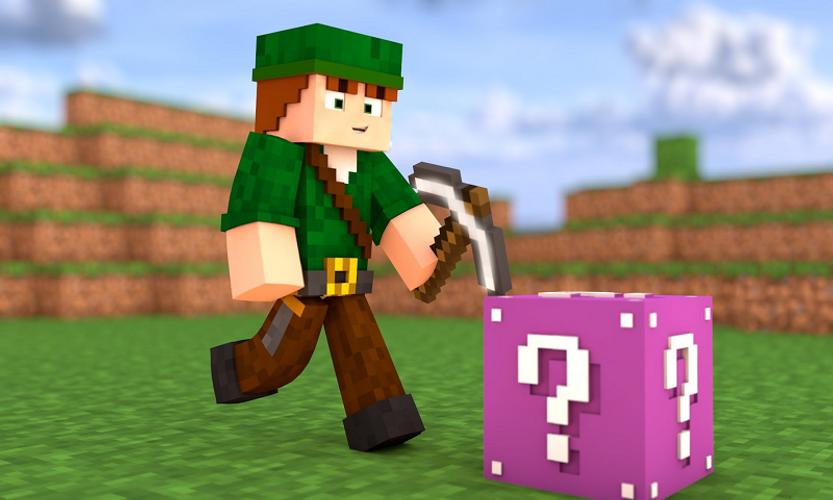 Lucky block mod for mcpe 스크린샷 0