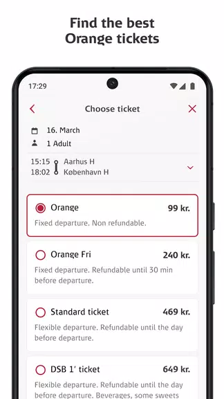 DSB App Скриншот 1