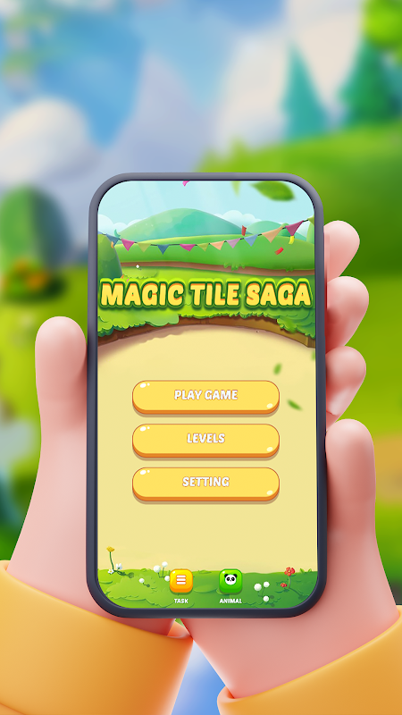 Magic Tile Saga Capture d'écran 0