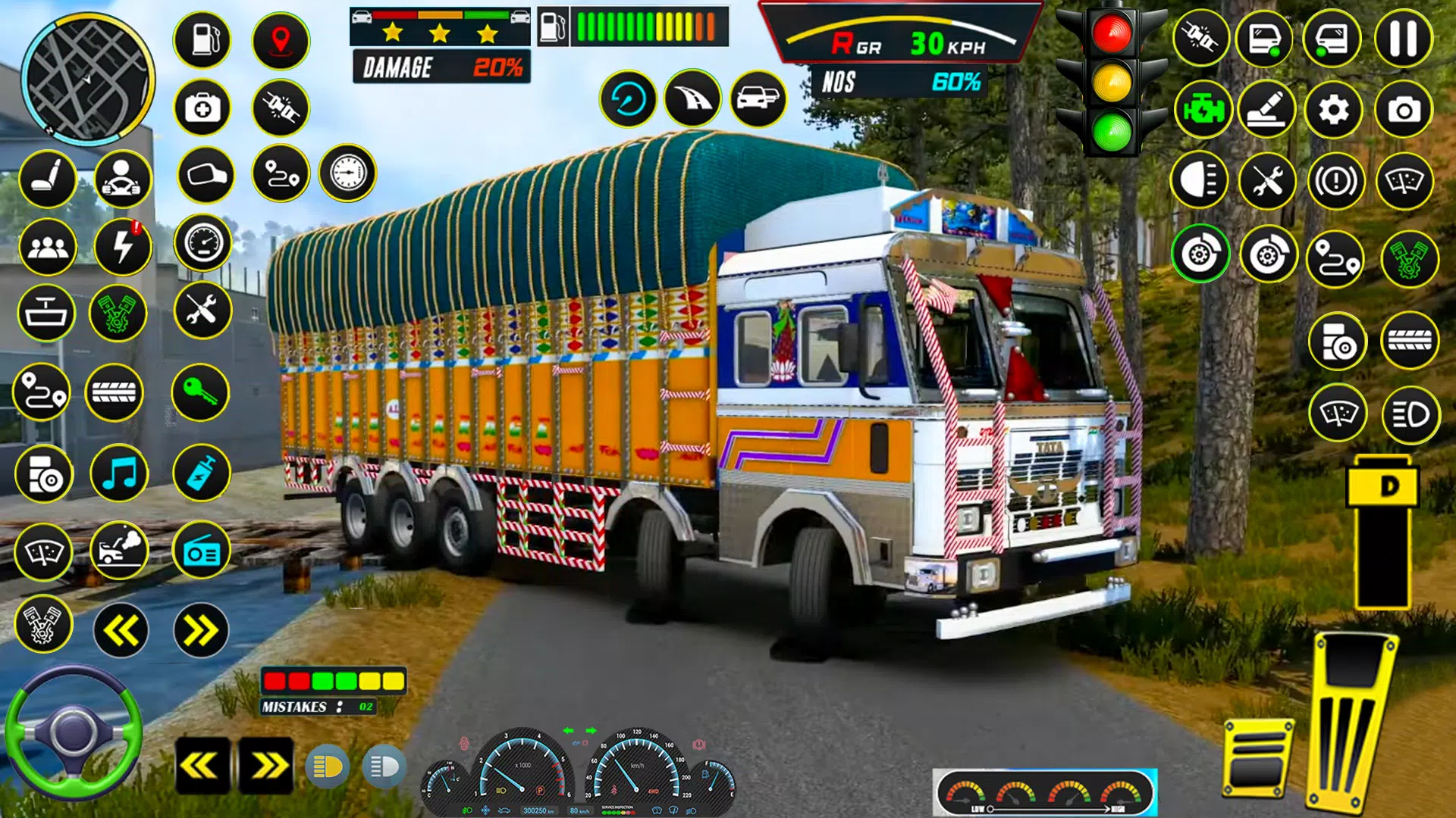 Indian Larry Truck Driving 3D Скриншот 0