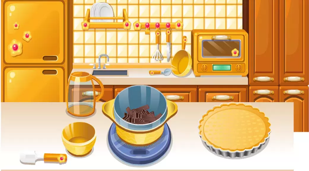 girls cooking games chocolate应用截图第3张