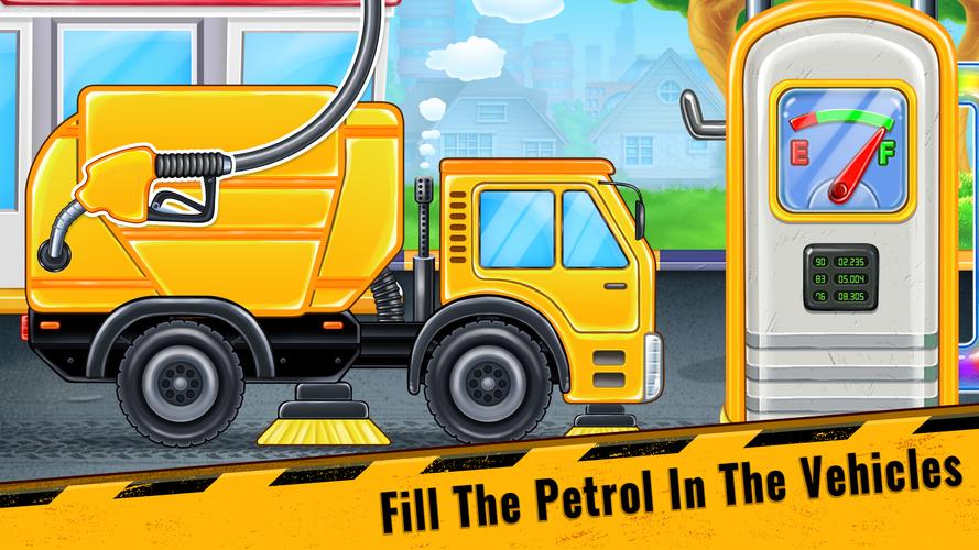 Kids Road Builder - Kids Games スクリーンショット 1