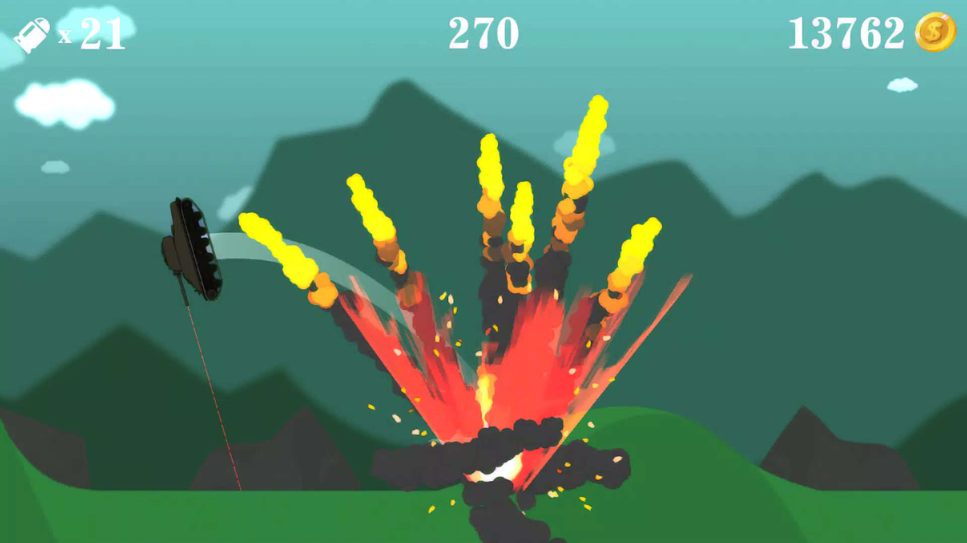 Flip the tank blast shot 스크린샷 2