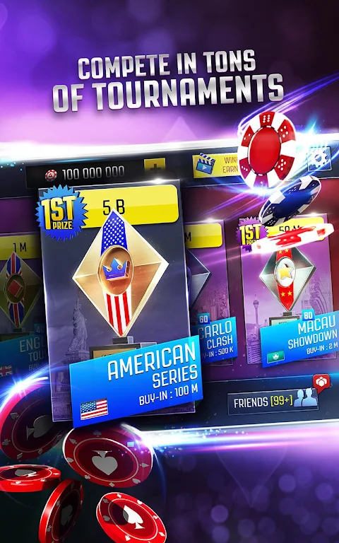Poker Online: Texas Holdem Card Game Live FREE应用截图第3张