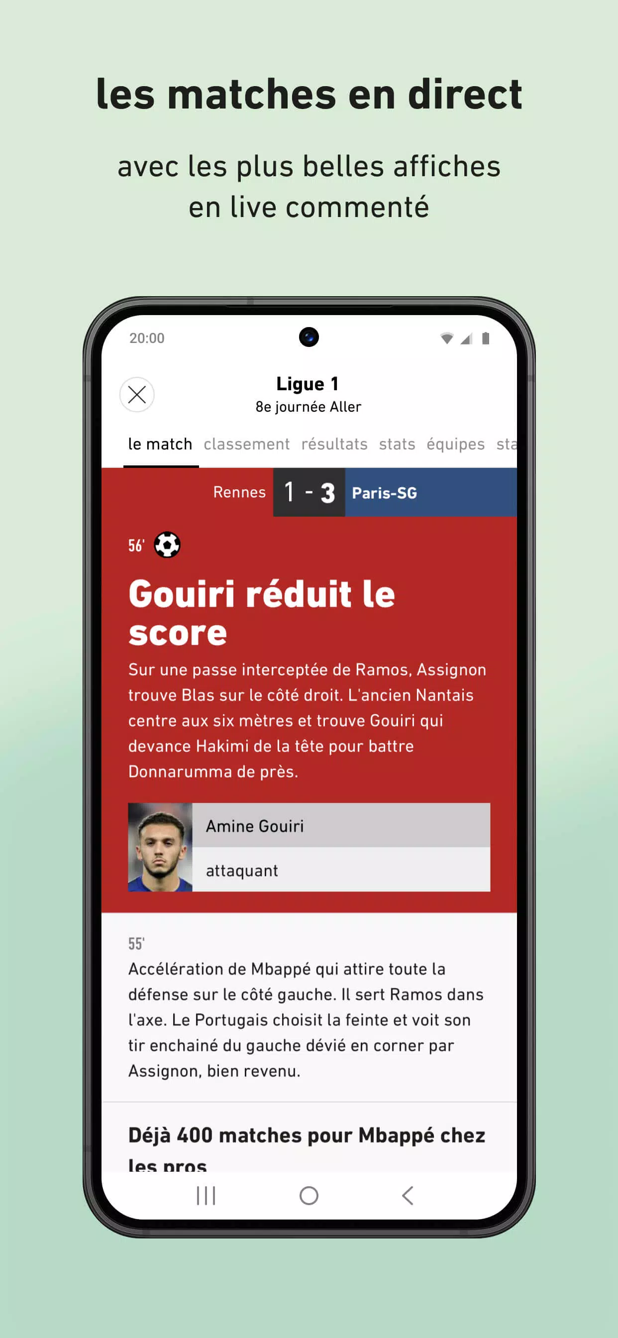 L'Équipe : live sport and news Screenshot 0