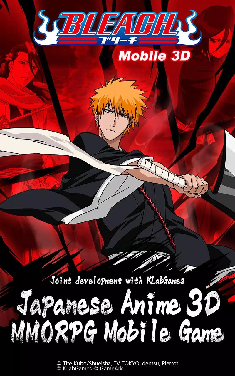 BLEACH Mobile 3D Capture d'écran 0