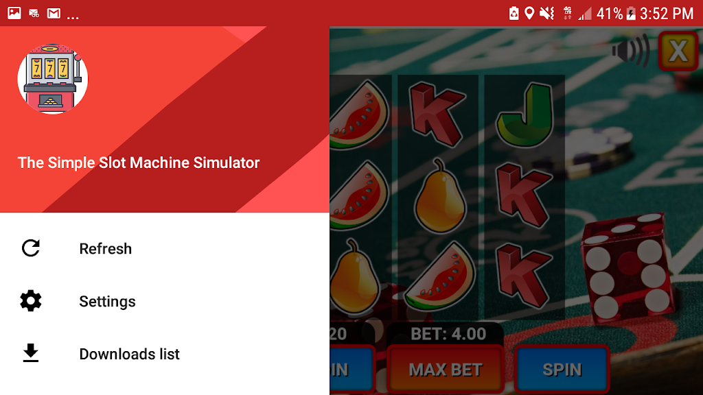 The Simple Slot Machine Simulator Скриншот 2