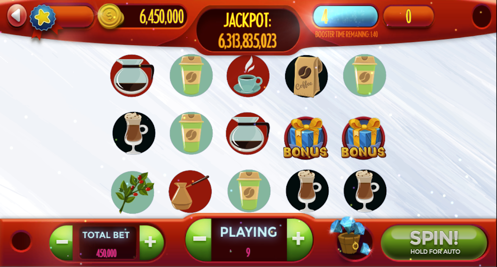 Coffee-Slot Machine Games Captura de pantalla 2