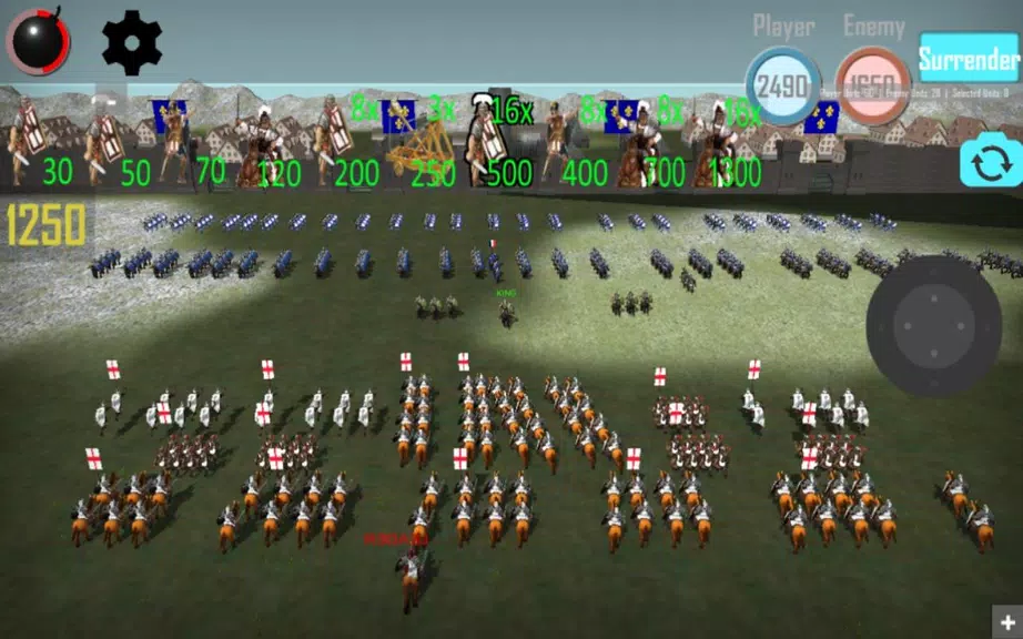 MEDIEVAL WARS: FRENCH ENGLISH スクリーンショット 2