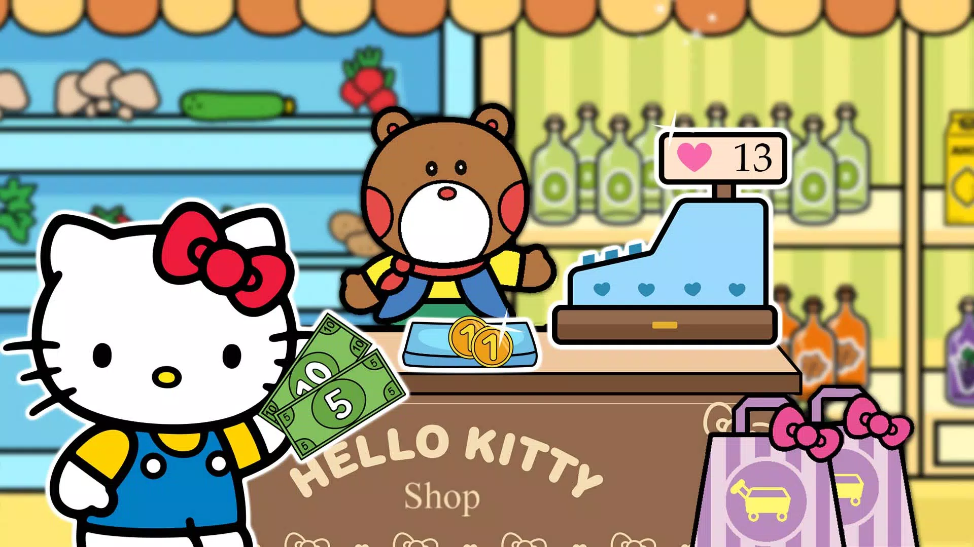 Hello Kitty: 孩子超级市场应用截图第2张