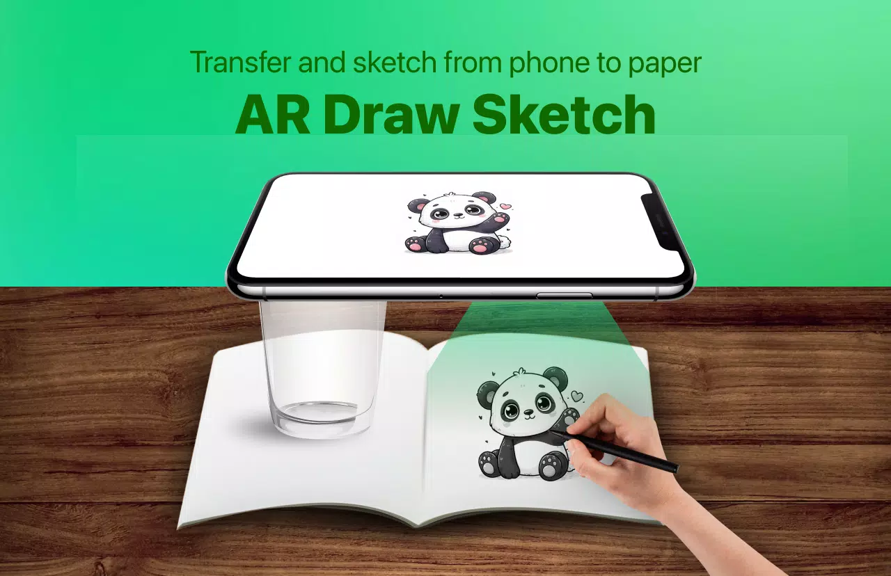 AR Draw Sketch: Sketch & Trace Captura de pantalla 0