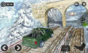 Offroad Army Cargo Driving Mis 스크린샷 1