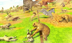 Wild Animals Kingdom Battle Скриншот 3