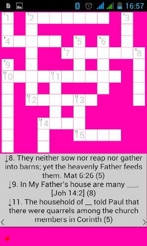 Bible Crossword スクリーンショット 1