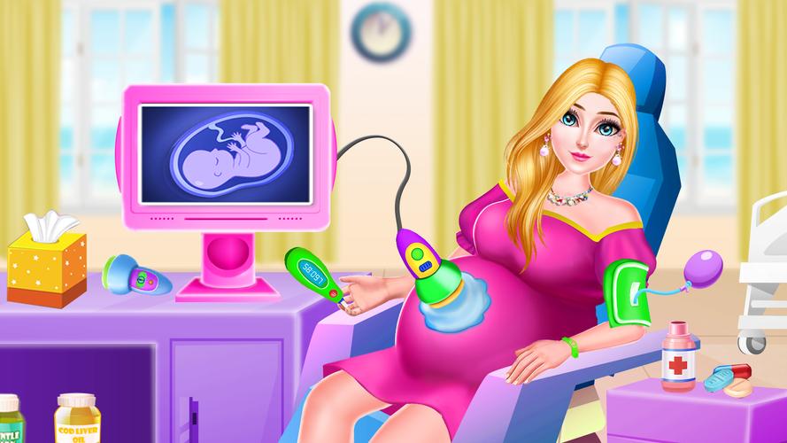 Pregnant Mommy Games Pregnancy स्क्रीनशॉट 0