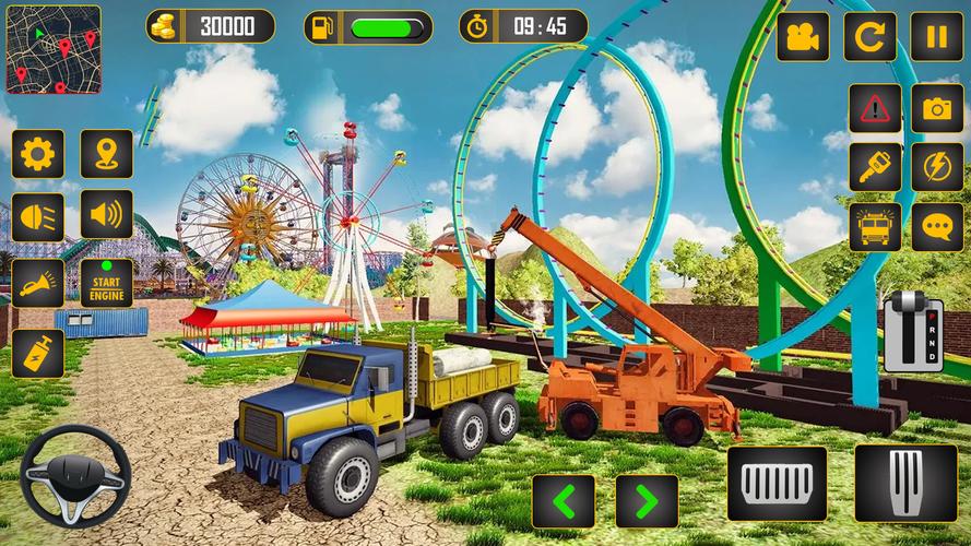 Roller Coaster Builder Game スクリーンショット 2