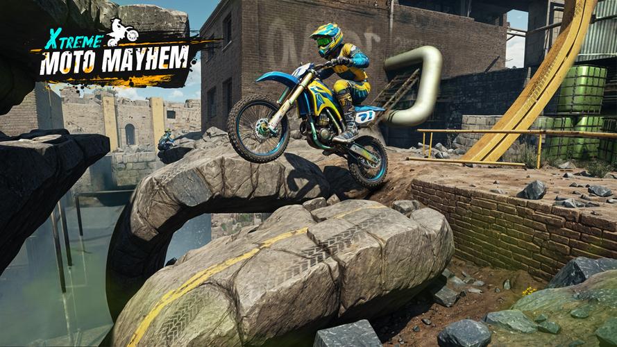 Xtreme Moto Mayhem Captura de tela 2