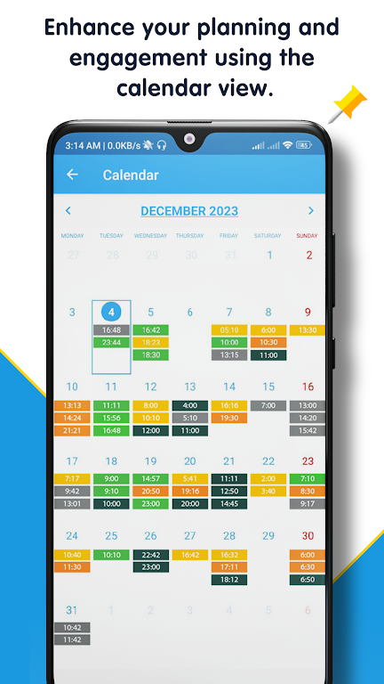 SKEDit: Auto Message Scheduler スクリーンショット 1