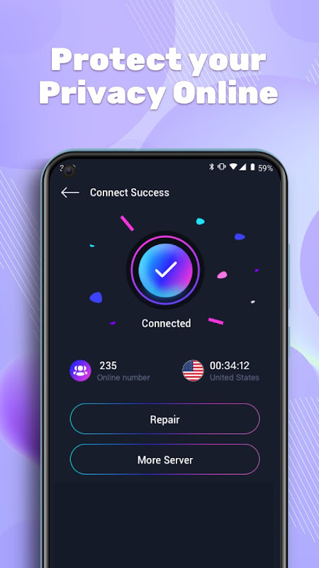 XMaster - Fast & Secure  VPN Captura de pantalla 1